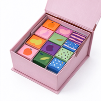 Boîte cadeau magnétique, boîte cadeau à ouverture rabattable, boîte cadeau haut de gamme, emballage rigide, boîte d'emballage premium, boîte cadeau pour les fêtes