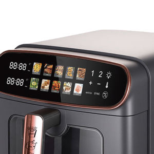 Freidora de Aire RAF de 2800 W, Doble Capacidad de 12 L, Potente Circulación de Aire Caliente de 360 Grados para Cocinar con Poco <span class=keywords><strong>Aceite</strong></span>, Uso Multiusos Eficiente - Product Image 3