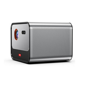 Proyector GTV Android 11.0 de Alto Brillo de 2200 Lúmenes Ansi, Wifi de Doble Banda de <span class=keywords><strong>2</strong></span>.4+5g, <span class=keywords><strong>2</strong></span>+32GB, Proyector de Hologramas para Teléfono Móvil - Product Image 1