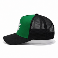 Gorra de camionero de Vietnam con logotipo de pegatina de bola Z bordada personalizada rosa