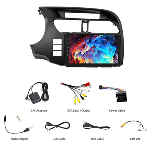 Pour BAIC HUANSU S2 2014, navigation GPS Android, WiFi intégré, aide au recul, carte mondiale d'un an, écran tactile 9 pouces, autoradio - Product Image 3