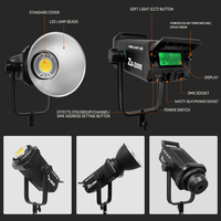 ZD-200E 200W Projecteur LED pour caméra vidéo YouTube 2700-7500K Éclairage continu pour photographie