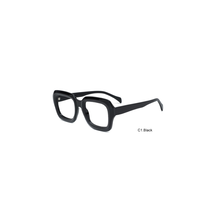 Montures de lunettes optiques carrées surdimensionnées en acétate TR pour lunettes de vue tendance, OEM ODM, logo personnalisé