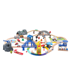 <span class=keywords><strong>Juguete</strong></span> <span class=keywords><strong>de</strong></span> bloques <span class=keywords><strong>de</strong></span> construcción <span class=keywords><strong>de</strong></span> vía <span class=keywords><strong>de</strong></span> <span class=keywords><strong>tren</strong></span> <span class=keywords><strong>de</strong></span> madera para niños Compatible con <span class=keywords><strong>Thomas</strong></span> Car Features City Car & Helicopter Scene - Product Image 1