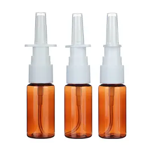 10/15/20/30ml Empty Refillable Nasal Spray Bottle Container Pot With Fine Mist Sprayers For Makeup Cosmetics Essential Oils