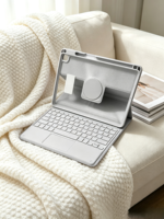 360 °   Étui clavier magnétique rotatif avec pavé tactile pour iPad 10e génération 10,9'', iPad Air 4/Air 5/Air 6 10,9 pouces