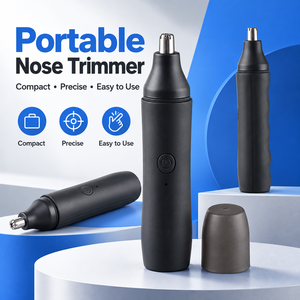 Tondeuse Électrique Portable Rechargeable <span class=keywords><strong>pour</strong></span> <span class=keywords><strong>Poils</strong></span> de Nez, Lame en Acier Inoxydable, Épilateur Compact <span class=keywords><strong>pour</strong></span> Nez et <span class=keywords><strong>Oreilles</strong></span>, Dispositif de Toilettage en Gros - Product Image 1