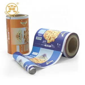 Custom Printed Wrap BOPP Film For Packing Groundnut Walnuts Hazelnuts Brazil Nuts Pine Nut Roll Film