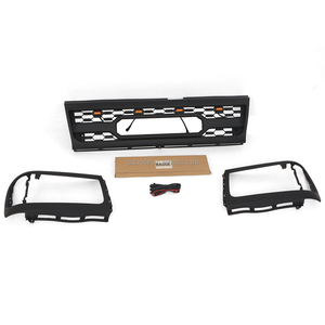 <span class=keywords><strong>DODD</strong></span> 1993-1998 Nouvelle calandre avant tout-terrain modifiée en ABS noir avec cadre lumineux LED ambre compatible avec Toyota T100 - Product Image 2
