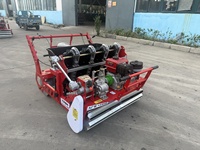 Planteuse d'ail de haute qualité à 4 rangs avec moteur à essence, nouvelle planteuse d'ail manuelle