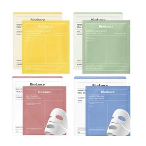 Mặt Nạ Dưỡng Ẩm Nhanh, Dưỡng Chất Collagen HYDRO CERA-NOLREAL DEEP, 34g x 4 cái/hộp, Dòng Sản Phẩm Riêng/OEM - Product Image 5