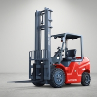 Pusat Distribusi dan Penyimpanan Peralatan Transfer Efisien Liftron CPD30 Forklift Counterbalance Baterai Lithium-Ion Listrik