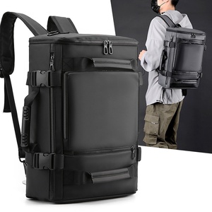 New Waterproof <b>Laptop</b> <b>Backpack</b> Men's Multi-Functional Crossbody Shoulder Durable Nylon Students Bag - Product Image 1