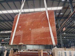 Losas de mármol para decoración de interiores, producto nuevo, Rosso español, Rojo, alicates - Product Image 2