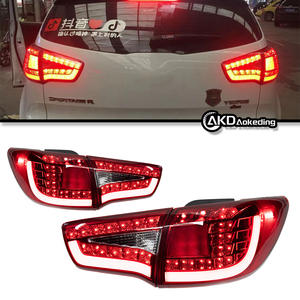 Feux arrière de style automobile pour <span class=keywords><strong>Kia</strong></span> <span class=keywords><strong>Sportage</strong></span> R 2011-2014, signal LED, frein, indicateur dynamique, DRL, accessoires automobiles - Product Image 3