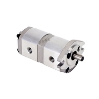 Zhengquan HGP-11A-F6/6R pompes de pompe hydraulique à double engrenage huile haute pression pompe à engrenages d'entraînement série HGP prix de la pompe à engrenages hydraulique