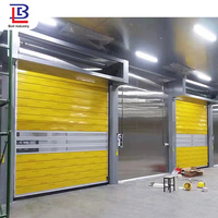 Portas de Levantamento de Alumínio de Alta Eficiência e Durabilidade, Estilo Chinês Moderno, Porta de Rolagem Turbo Rápida