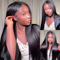 Lot de Tissages Cheveux Humains Lisses Yaki Légers Fournisseurs Vente en Gros de Cheveux Vietnamiens Bruts Alignés Cuticule Naturelle