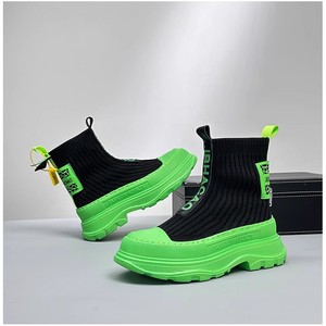 New High Top Socks and <b>Shoes</b> for Outdoor Fashion, Casual, Mesh, Breathable, Summer <b>Height</b> <b>Increasing</b> Single <b>Shoes</b> - Product Image 6