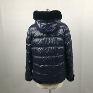 <span class=keywords><strong>Abrigo</strong></span> con capucha Reversible de invierno personalizado Real Rex Rabbit Outdoor Down Jacket Duck Down Jacket Women <span class=keywords><strong>Rab</strong></span> Down Jacket - Product Image 5