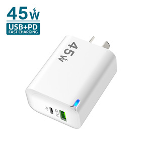 Chargeur double port Type-C léger pour téléphones mobiles Android, <span class=keywords><strong>adaptateur</strong></span> <span class=keywords><strong>secteur</strong></span> A+C - Product Image 4