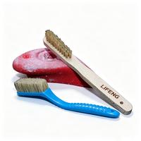 Brosse d'escalade personnalisée en bambou, plastique et bois pour l'escalade
