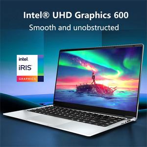 Precio de Venta caliente Portátiles 14,1 pulgadas 8GB RAM 256GB 512GB SSD Computadora portátil CPU J4125 1920*1080 Computadora Computadoras portátiles baratas - Product Image 2