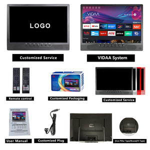 AG VIDAA Mini TV LED LCD Inteligente Portátil HD FHD con Definición HDTV y ATSC ISDB DVB-T2S2 CI - Product Image 6