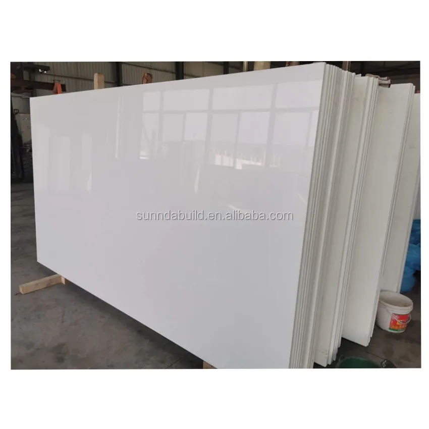 China Factory High Quality Nature White Kararra Marble Kitchen Table Top Slabs and Countertops Marble And Granite