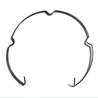 Anneau de fixation à ressort pour spot encastré MR16 GU10, en acier inoxydable nickelé, 50mm/55mm, support de lumière encastrée, charge 22 lb
