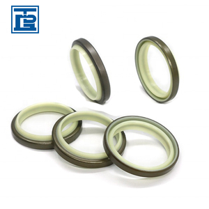 TONGDA Chine – Vente en gros usine, expédition en vrac – Joints d'étanchéité hydrauliques à <span class=keywords><strong>double</strong></span> lèvre en métal NBR DKB pour excavatrice - Product Image 4