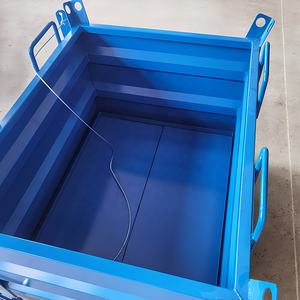 Gran oferta, tolva de descarga automática de hierro de alta resistencia, contenedor de basura, contenedores de chips, camión de descarga automática, basura de escoria inferior - Product Image 4