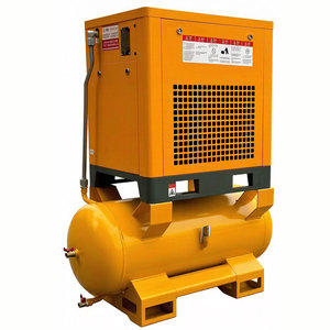 <span class=keywords><strong>Compresseur</strong></span> d'air stationnaire avec réservoir 150L 7,5kW à aimant permanent VSD, refroidissement par air, 8 bars, 380V, triphasé, lubrifié - Product Image 3