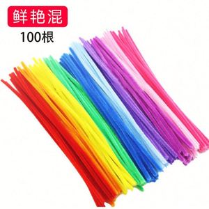 Prix d'usine Shilly Toys Bâtonnets éducatifs en peluche pour enfants, Bâtonnets chenille, Nettoyants de tuyaux - Product Image 4