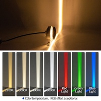Cadre de porte blanc chaud mur KTV hôtel Garage couloir lampes décoratives 360 degrés lumineux IP65 rvb LED rebord de fenêtre