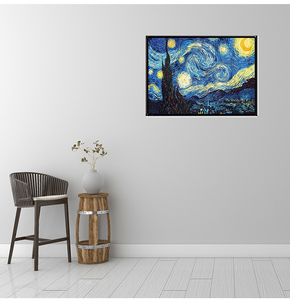 Produttore di tele per pittura diamante personalizzate 5D fai da te <span class=keywords><strong>Notte</strong></span> <span class=keywords><strong>Stellata</strong></span> Vango, artigianato fatto a mano, decorazione per <span class=keywords><strong>la</strong></span> casa, pittura con i numeri - Product Image 2