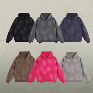 Người Đàn Ông Của Chất Lượng Cao Bông Áo Nỉ Thời Trang Phố Spider Hoodie Với Mô Hình Rắn Cho Mùa Thu Đội Mũ Trùm Nón Denim Áo Len - Product Image 2