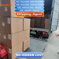 Agent de transit maritime DDP 20GP pour meubles, services logistiques de transport porte-à-porte FBA Chine LCL+Camionnage