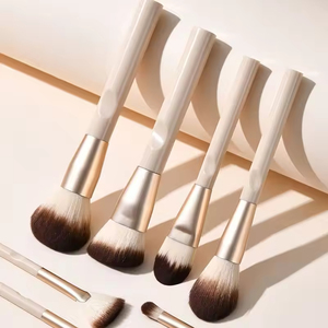 Juego <span class=keywords><strong>de</strong></span> <span class=keywords><strong>Brochas</strong></span> <span class=keywords><strong>de</strong></span> <span class=keywords><strong>Maquillaje</strong></span> Profesional <span class=keywords><strong>de</strong></span> Lujo <span class=keywords><strong>de</strong></span> 12 Piezas con Logotipo Personalizado, <span class=keywords><strong>Brochas</strong></span> <span class=keywords><strong>de</strong></span> Pelo <span class=keywords><strong>de</strong></span> Cabra con Mango <span class=keywords><strong>de</strong></span> Madera <span class=keywords><strong>para</strong></span> Rostro <span class=keywords><strong>y</strong></span> Ojos - Product Image 4