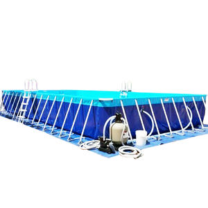 Grande <span class=keywords><strong>piscine</strong></span> familiale en PVC, facile à assembler et démontable - Product Image 5