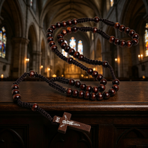 Rosarios de la Legión María para mujer, caja de rosarios al por mayor, collar de oración verde, mini rosario que brilla en la oscuridad, cuentas de rosario religiosas al por mayor, católicas - Product Image 3