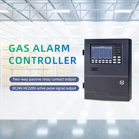 Mağaza 10000 + Alarm kayıtları büyük ağ kapasitesi çok kolay kullanım ZhongAn S8200 çok gaz Alarm kontrol paneli