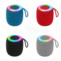 Speaker Gaming Nirkabel Portabel Hemat Biaya dengan Lampu RGB, Mic, dan Woofer