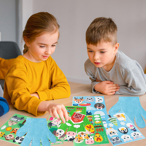 Groothandel Vilt Story Vinger Marionetten Boerderij Insectendierentuin Oceaan Polair Dier Verhaaltijd Vroeg Leren Rollenspel Voor Kinderen - Product Image 3