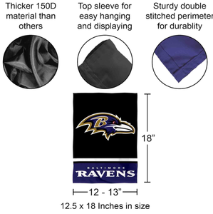 Baltimore Rivens بالجملة جديدة وأرخص سعر عالية الجودة مخصص راية علم الحديقة - Product Image 3
