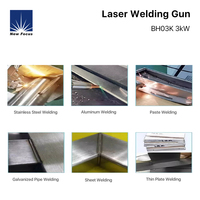 Pistolet de soudage laser original Raytools 4 en 1 BH03K 1500w, soudeuse laser portative, machine de soudage au laser à fibre pour fer et aluminium, pistolet de soudage