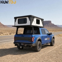 Huntoo Camper de camion à coque rigide imperméable pour expéditions tout-terrain