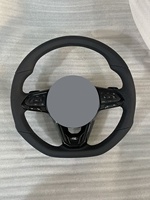 Volant sport en cuir pour VW Golf Touareg Polo GTD CC Jetta GTI Tiguan Passat B8 Chauffant Plug & Play-CN
