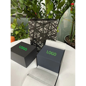 Caja de Reloj Rectangular de Cuero de Lujo con Logotipo Personalizado, Empaque de Regalo Ecológico, Estuche de Reloj Personalizado de Marca, Sostenible - Product Image 3