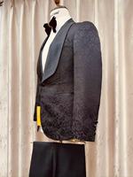 Costume de Marié 2 Pièces Croisé Fait Main avec Strass et Cristaux – Veste et Pantalon pour Soirée Formelle ou Affaires
